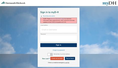 mydh login|mydh sign.